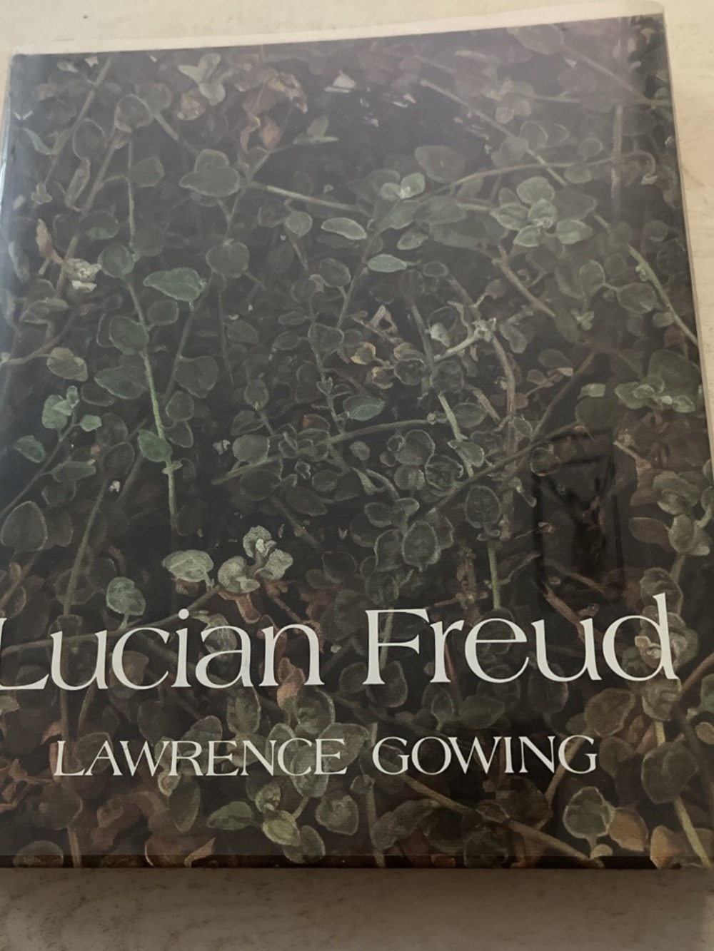LUCIAN FREUD By Lawrence Gowing - Hardcover Art Book Very Good Condition